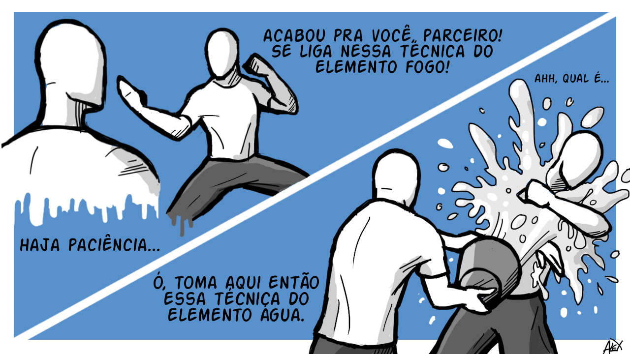 Fogo e Água 5 Elementos